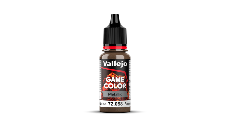 Vallejo Game Color Metallic: Brassy Brass (72.058)