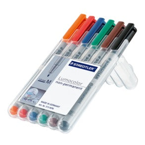 Water Soluble Markers: 6-Pack