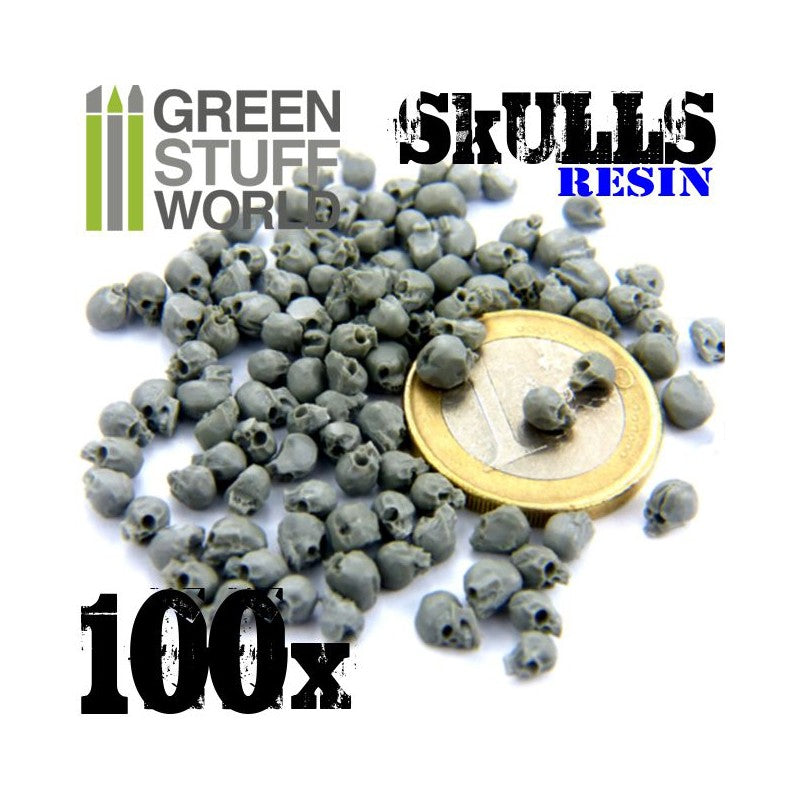 100x Resin Skulls (Green Stuff World)