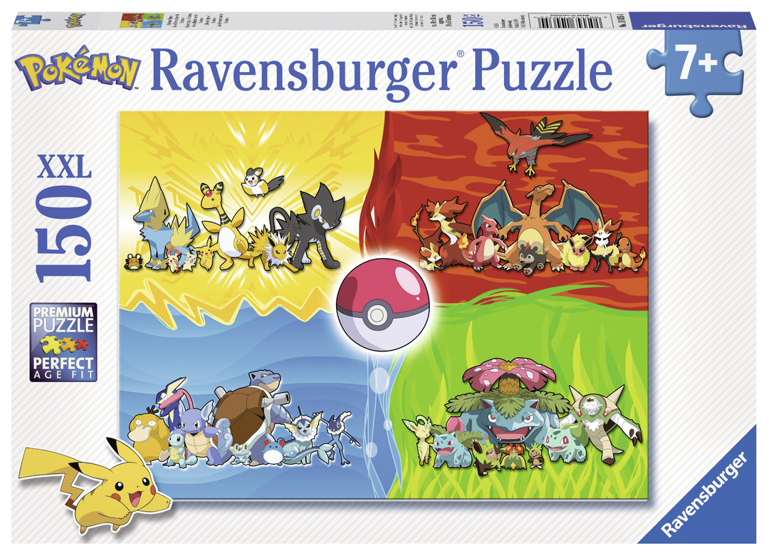 Pokémon puslespil (150 brikker)