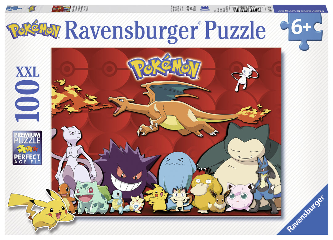 Pokémon puslespil (100 brikker)