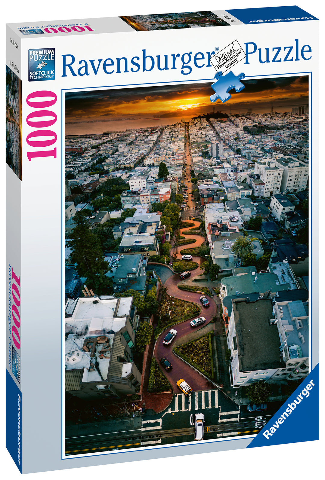San Francisco Lombard Street (1000 brikker)