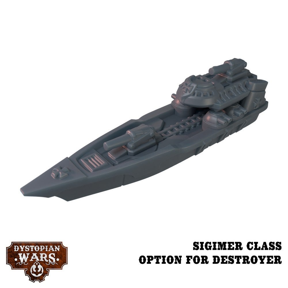 Dystopian Wars: Ice Maiden Battlefleet Set