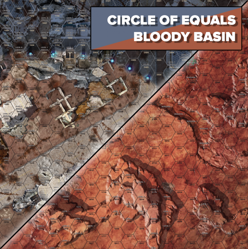 BattleTech: BattleMat Circle of Equals/Bloody Basin