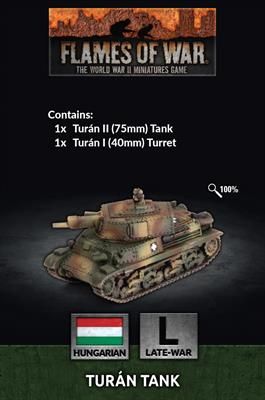 Flames of War: Turan tank (x1) (HU030)