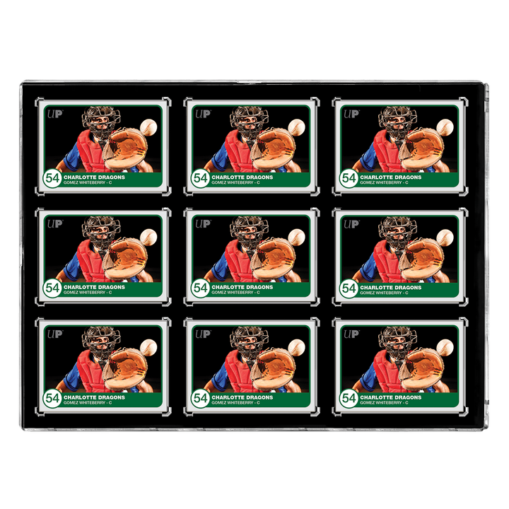 35PT 9-Card Black Border UV ONE-TOUCH Magnetic Holder (Ultra PRO)