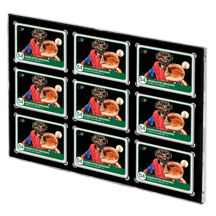 35PT 9-Card Black Border UV ONE-TOUCH Magnetic Holder (Ultra PRO)