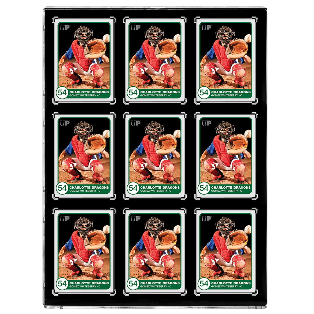 35PT 9-Card Black Border UV ONE-TOUCH Magnetic Holder (Ultra PRO)