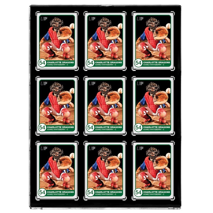 35PT 9-Card Black Border UV ONE-TOUCH Magnetic Holder (Ultra PRO)