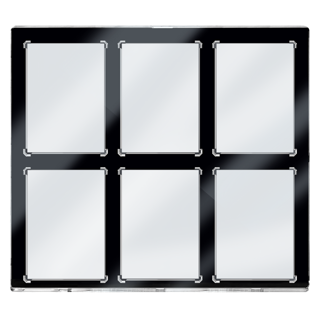 35PT 6-Card Black Border UV ONE-TOUCH Magnetic Holder (Ultra PRO)