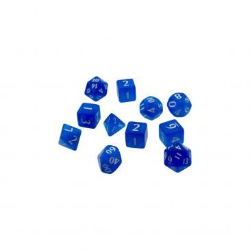 Eclipse 11 Dice Set: Pacific Blue (Ultra PRO)