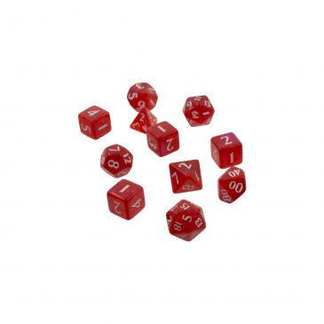 Eclipse 11 Dice Set: Apple Red (Ultra PRO)