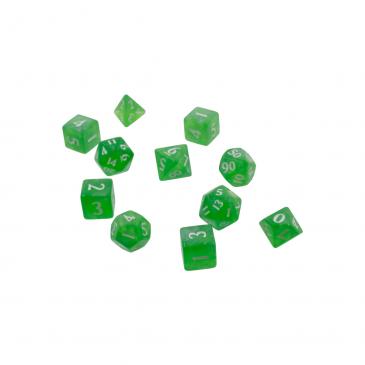 Eclipse 11 Dice Set: Lime Green (Ultra PRO)