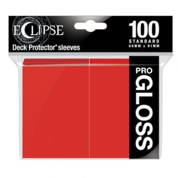Eclipse Gloss Standard Sleeves: - Apple Red (Ultra PRO) (15604)