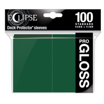 Eclipse Gloss Standard Sleeves: Forest Green (Ultra PRO) (15605)