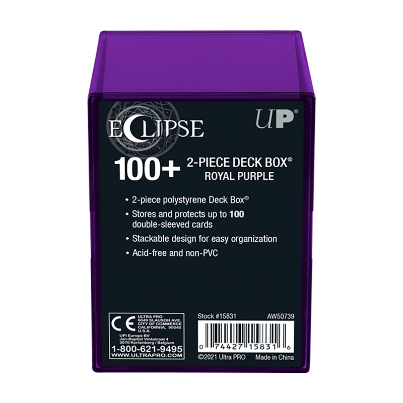 Eclipse 2-Piece 100+ Deck Box (Ultra PRO)