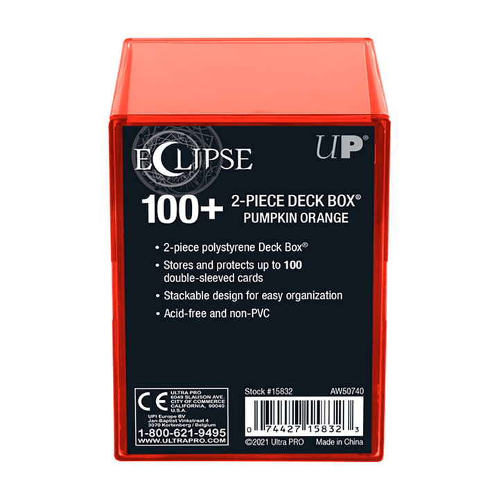 Eclipse 2-Piece 100+ Deck Box (Ultra PRO)