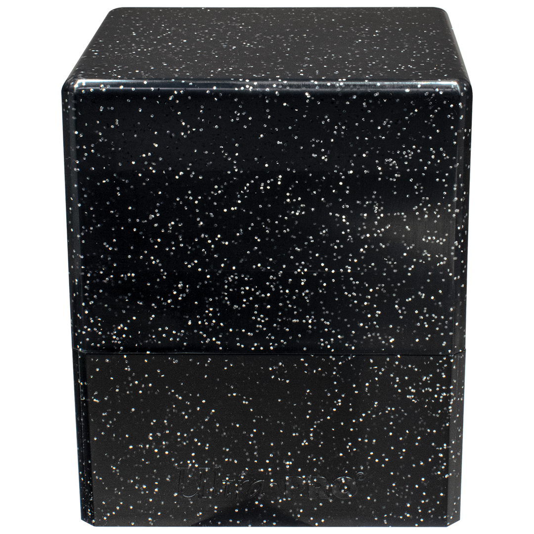 Glitter Satin Cube - Black (Ultra PRO)