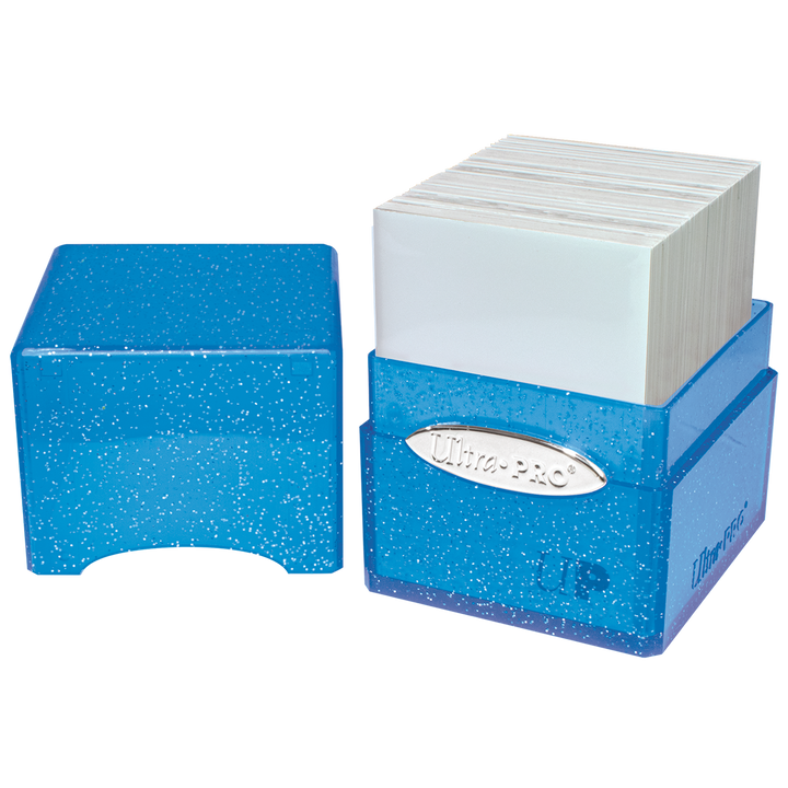 Glitter Satin Cube - Blue (Ultra PRO)
