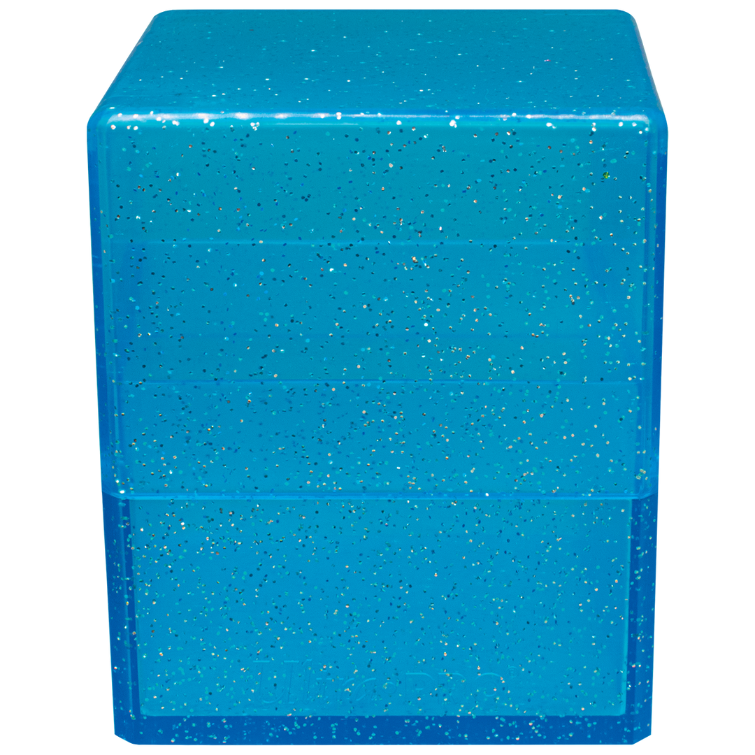 Glitter Satin Cube - Blue (Ultra PRO)