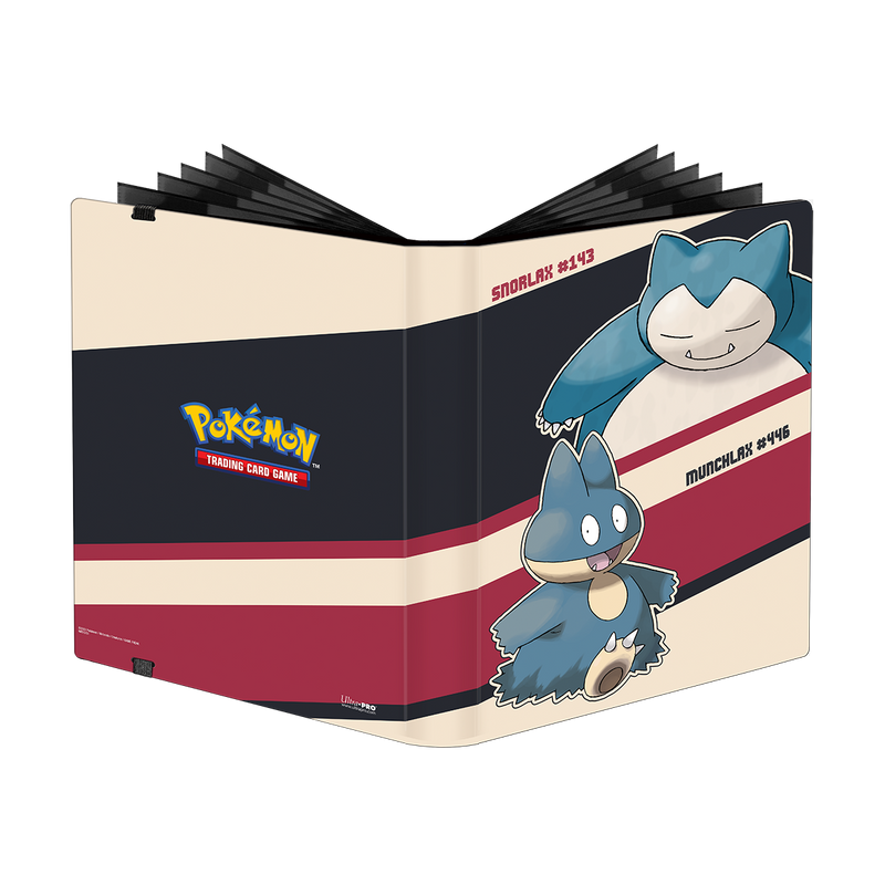 Snorlax and Munchlax 9-Pocket PRO-Binder for Pokémon (Ultra PRO)