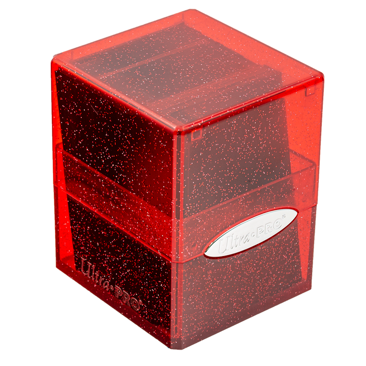Glitter Satin Cube - Red (Ultra PRO)