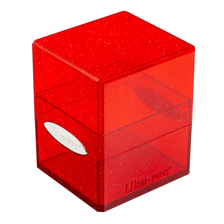 Glitter Satin Cube - Red (Ultra PRO)
