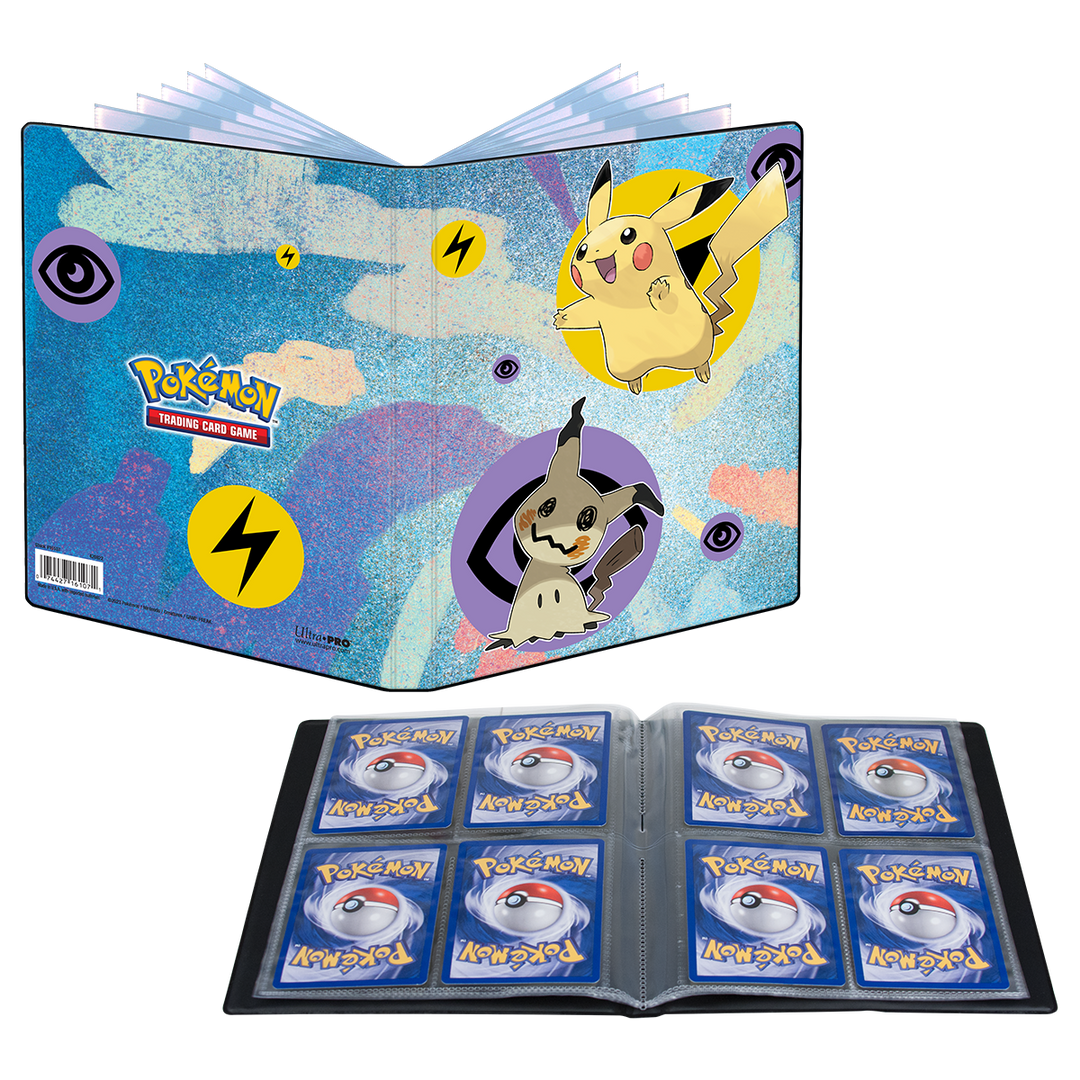 Pikachu & Mimikyu 4-Pocket Portfolio for Pokémon (Ultra PRO)