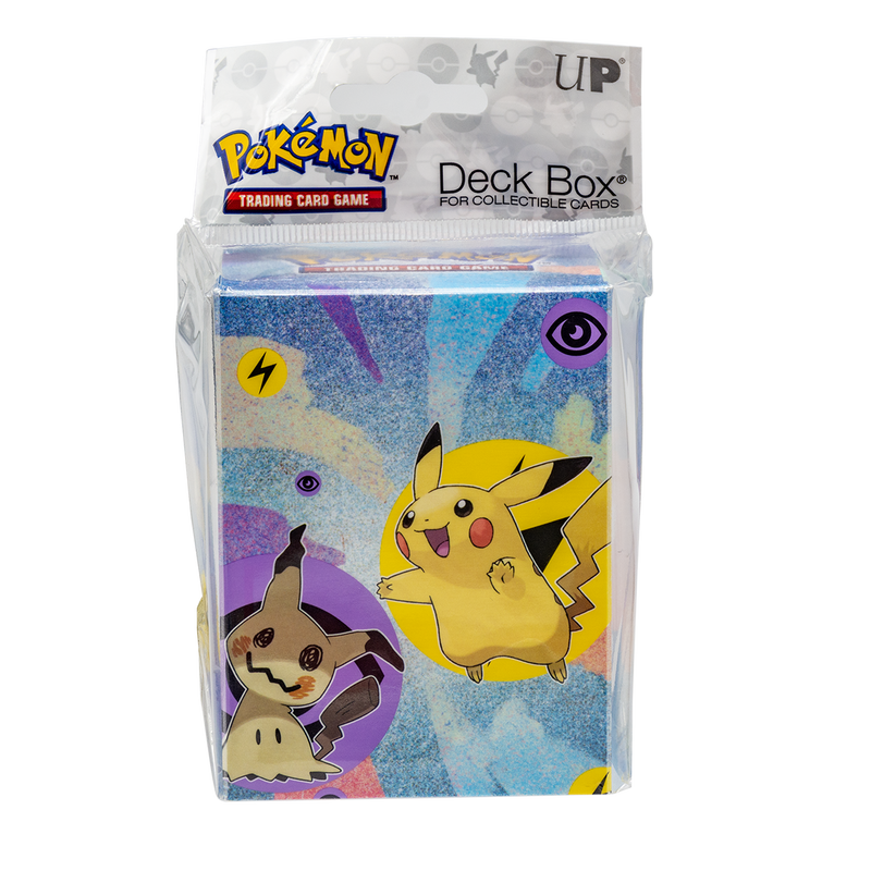 Pikachu & Mimikyu Full-View Deck Box for Pokémon (Ultra PRO)