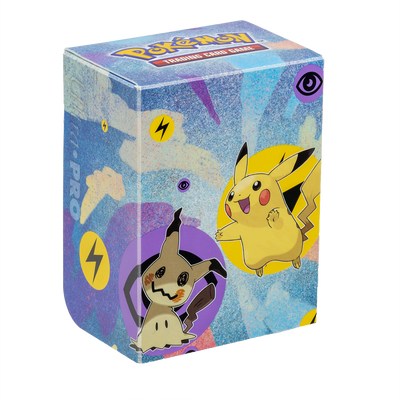 Pikachu & Mimikyu Full-View Deck Box for Pokémon (Ultra PRO)