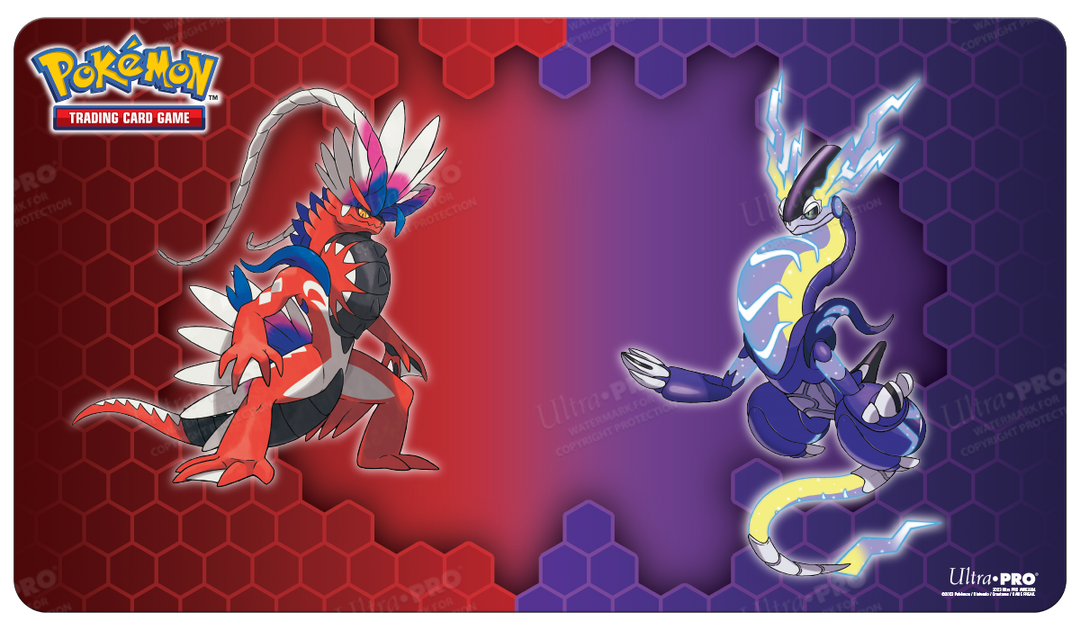 Koraidon & Miraidon Standard Gaming Playmat Mousepad for Pokemon (Ultra PRO)