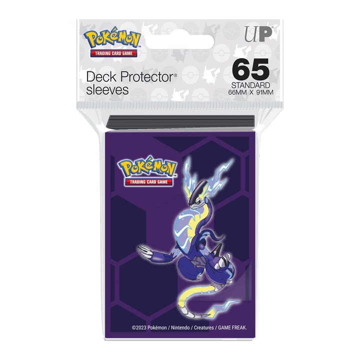 Miraidon Standard Deck Protector Sleeves (65ct) for Pokemon (Ultra PRO)