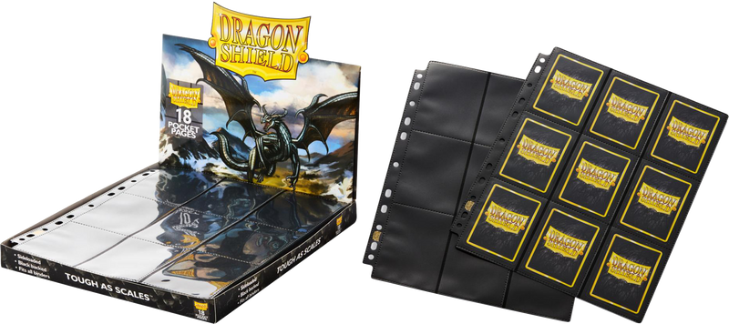 18-Pocket Pages Display (50 Pages) - Dragon Shield