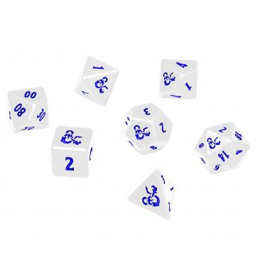 Heavy Metal Icewind Dale 7 RPG Dice Set for Dungeons & Dragons: White (Ultra PRO)