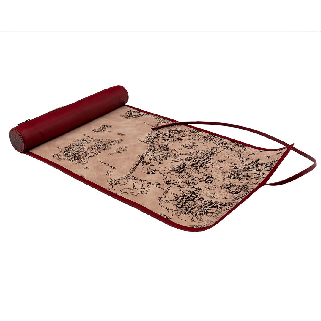 Sword Coast Dice Scroll Map for Dungeons & Dragons (Ultra PRO)