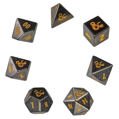 Heavy Metal Spelljammer Realmspace RPG Dice Set (7ct) for Dungeons & Dragons (Ultra PRO)