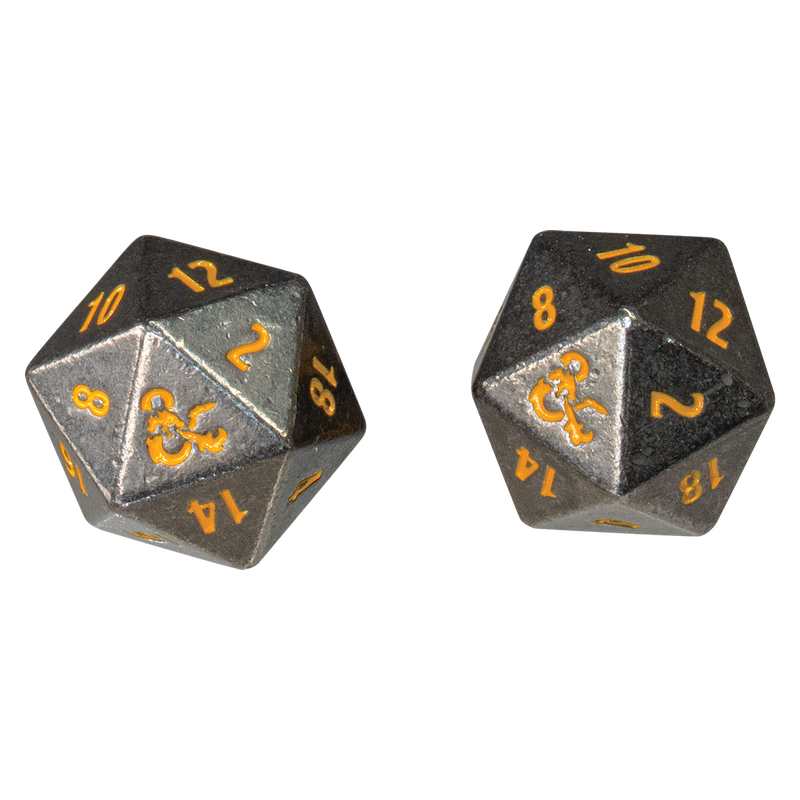Heavy Metal Spelljammer Realmspace D20 Dice Set (2ct) for Dungeons & Dragons (Ultra PRO)