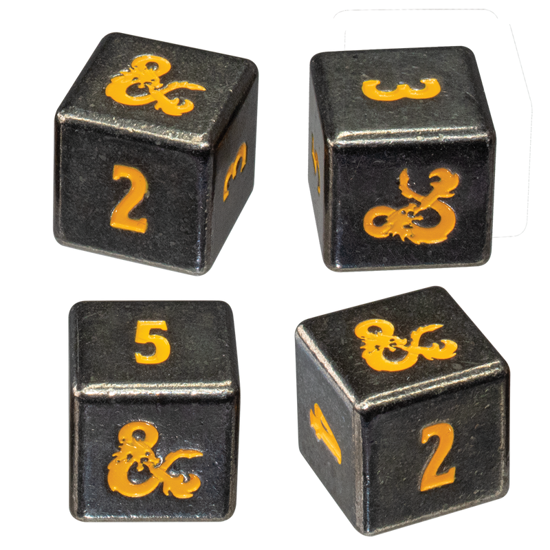 Heavy Metal Spelljammer Realmspace D6 Dice Set (4ct) for Dungeons & Dragons (Ultra PRO)