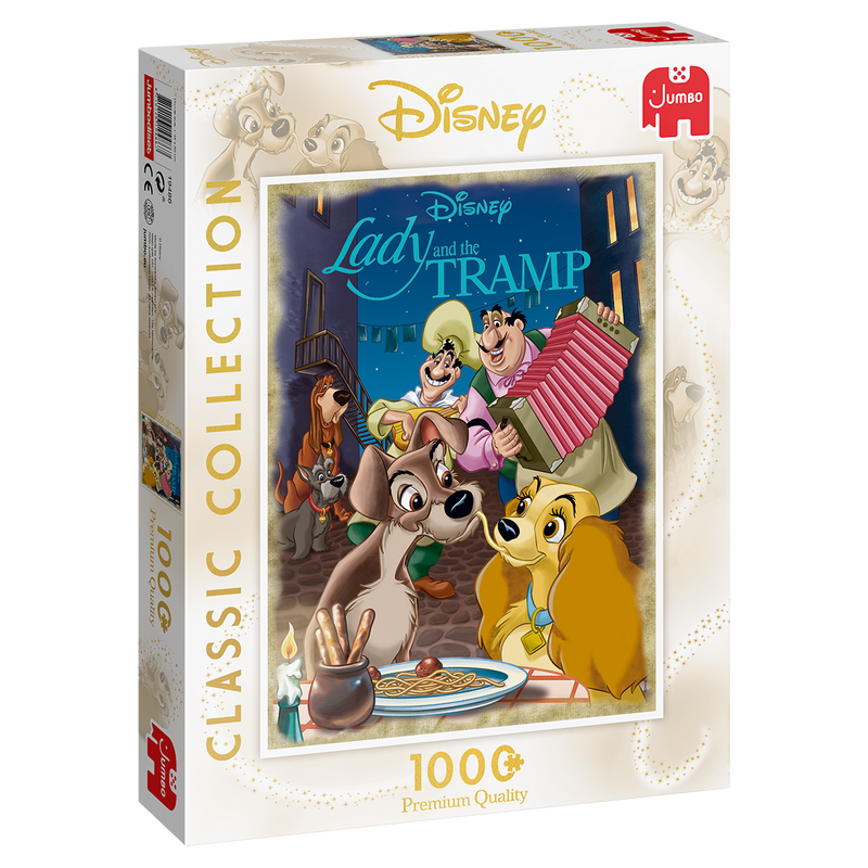 Disney Classic Collection – Lady & The Tramp (1000 brikker)