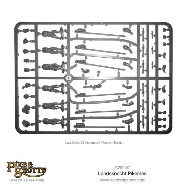 Pike & Shotte: Landsknechts Pikemen