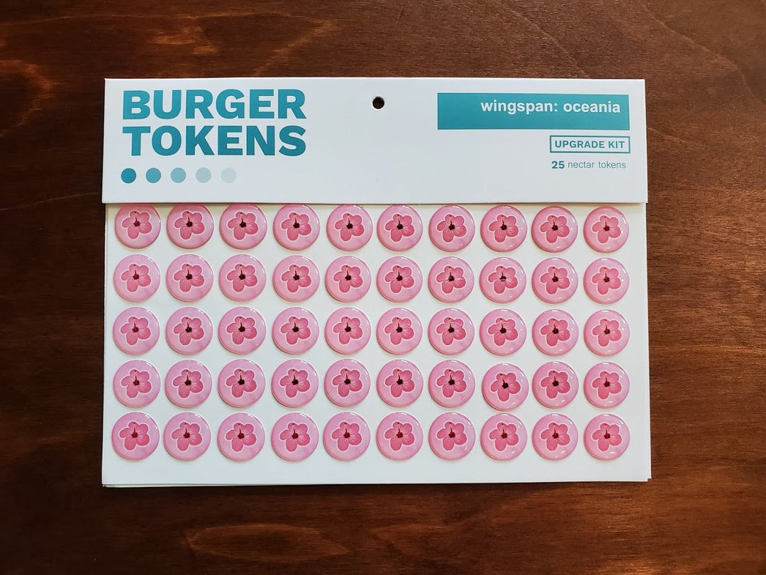 Wingspan Oceania Tokens (Burger Tokens)