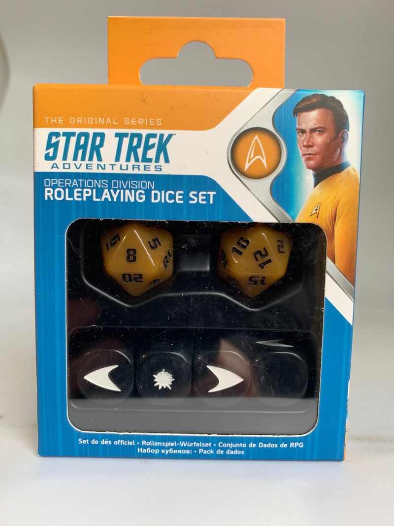 Star Trek Adventures: Operations Division Dice Set