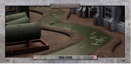 Battlefield in a Box: Toxic River (6ft) - 30mm (BB576)
