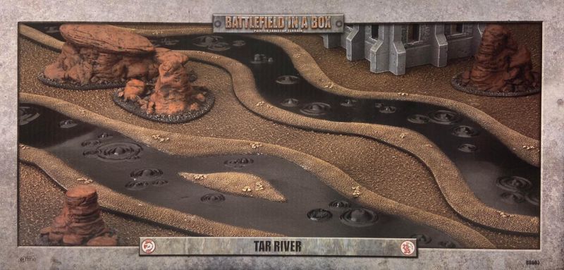 Battlefield in a box: Tar River (6ft) - 30mm (BB603)