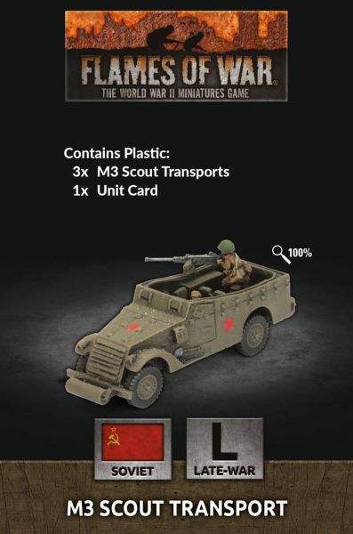 Flames of War: M3 Scout Transport (SU206)