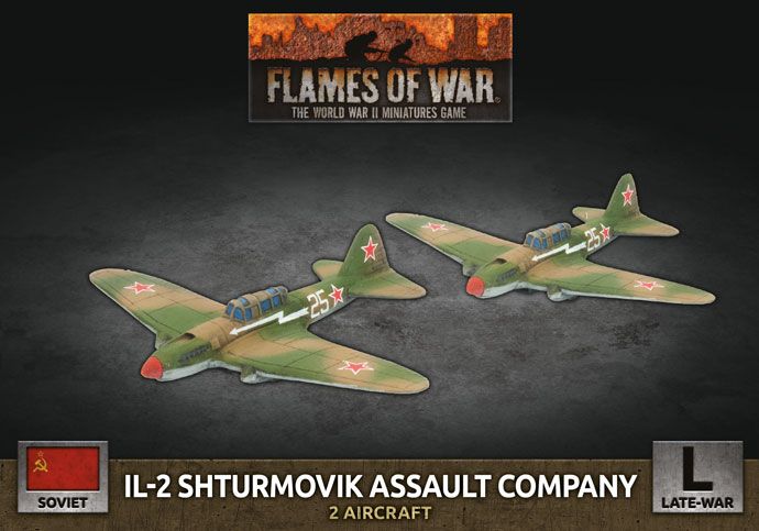 Flames of War: IL-2 Shturmovik Assault Company (Plastic) (SBX77)