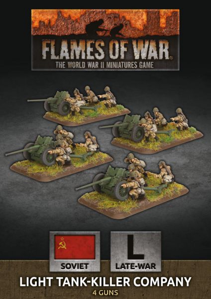 Flames of War: Light Tank-Killer Company (Plastic) (SBX70)
