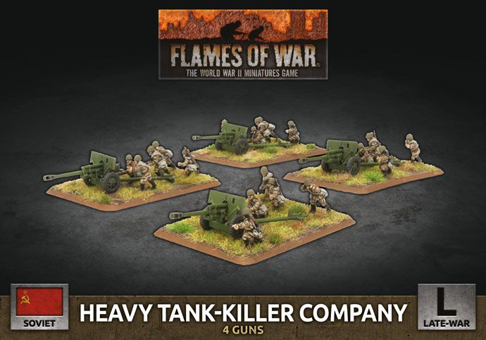 Flames of War: Heavy Tank-Killer Company (Plastic) (SBX71)
