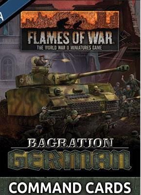 Flames of War: Bagration: German Command Cards (55x Cards) (FW267C)