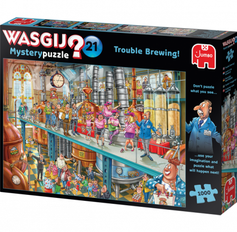 Wasgij Mystery 21: Trouble Brewing! (1000 brikker)